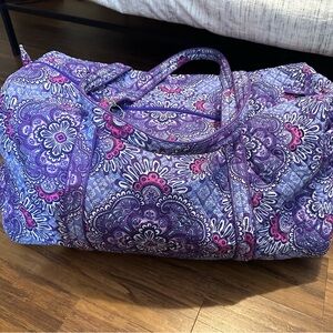 Vera Bradley Large Duffel bag in Lilac